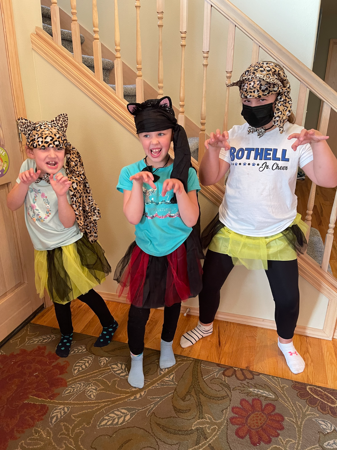 Being silly together