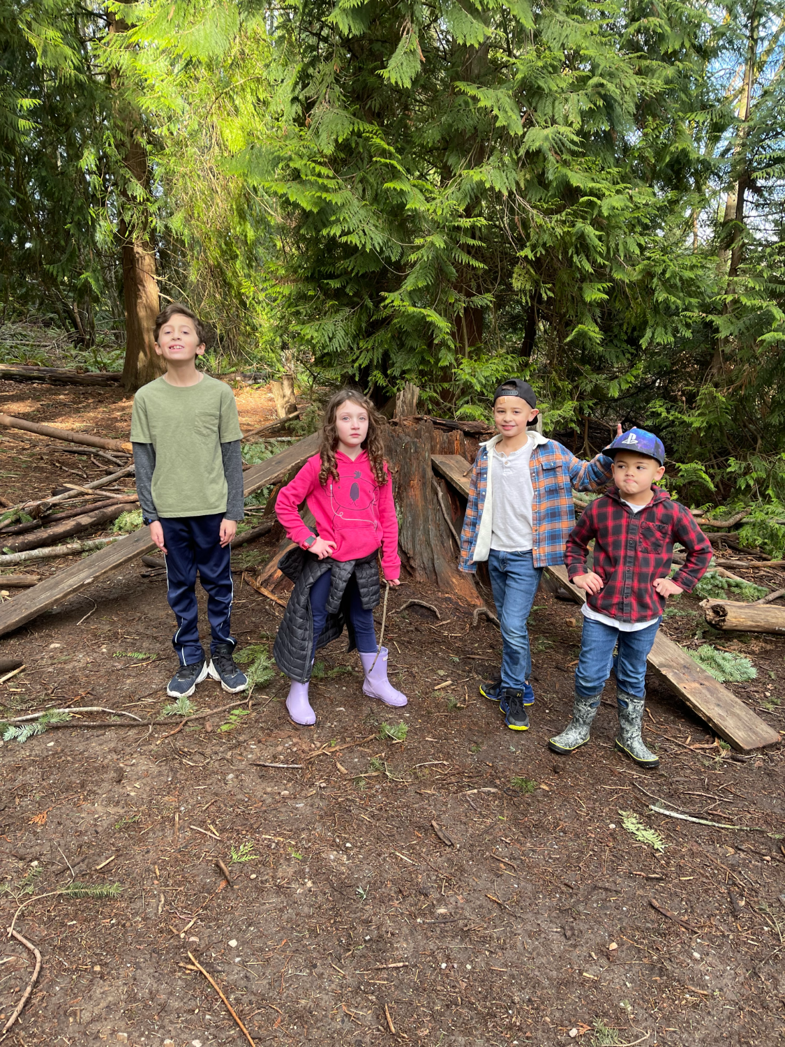 Hiking at St. Edwards Park